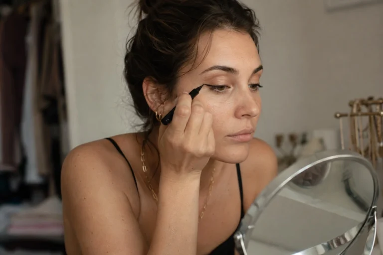 Jak zrobić kreskę eyelinerem? Instrukcja krok po kroku